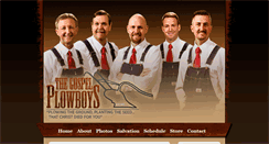 Desktop Screenshot of gospelplowboys.com